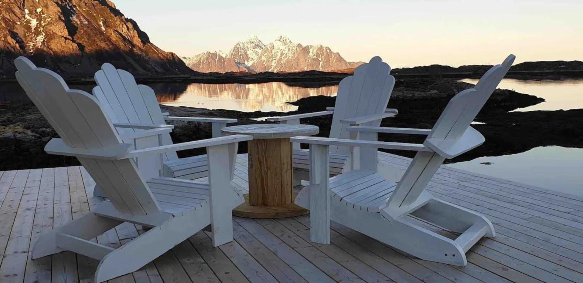 Valberg High Quality Seaview Cabin Exteriör bild